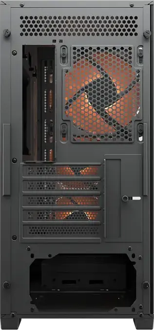Carcasa Mini-Tower Cougar MX600 Mini V2 Pro, Negru, Micro-ATX/Mini-ITX, Sticla Temperata, 4 Ventilatoare 120mm ARGB PWM, Suport Radiator 360mm, USB-C 3.2 Gen 2