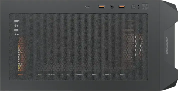 Carcasa Mini-Tower Cougar MX600 Mini V2 Pro, Negru, Micro-ATX/Mini-ITX, Sticla Temperata, 4 Ventilatoare 120mm ARGB PWM, Suport Radiator 360mm, USB-C 3.2 Gen 2