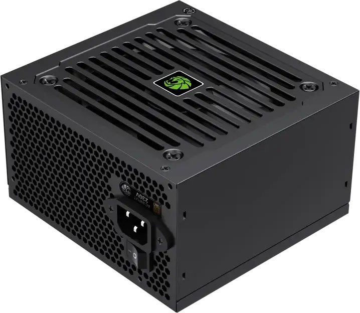 Gamemax GE-750 Power Supply, 750W, 80+ Bronze, ATX 3.1, PCIe 5.1 Ready, 12VHPWR, Non-modular, Active PFC, 120mm Fan, Black