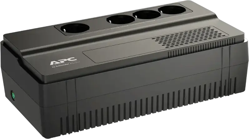 APC Easy UPS BV800I-GR Line-Interactive Uninterruptible Power Supply, 800VA/450W, Automatic Voltage Regulation (AVR), 4 Schuko Outlets, Black