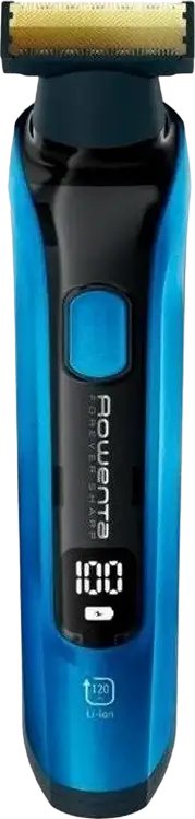 Триммер для мужчин Rowenta Forever Sharp Ultimate TN6200F4, титановое покрытие лезвий, Li-Ion аккумулятор 120 мин, Wet & Dry, длина стрижки 0.5мм-1.7см