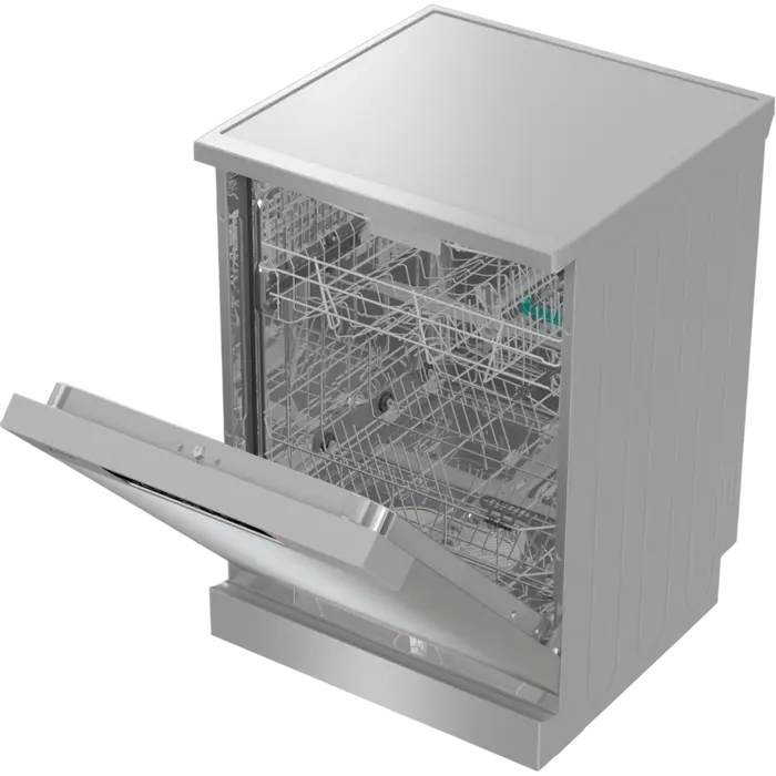 Gorenje GS643E90X GS643D90X Freestanding Dishwasher, Stainless Steel, 16 Place Settings, 3 Baskets, FlexUse Loading, UltraClean, Silent, 59.9 cm Width, Energy Class E