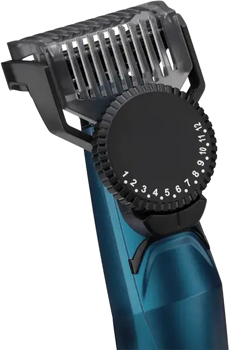Триммер для бороды и усов BaByliss T890E, самозатачивающиеся лезвия из японской нержавеющей стали, длина 0.5-12 мм, Li-ion аккумулятор, сетевой/беспроводной, синий