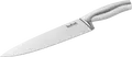 Tefal Ultimate K1700274 Chef Knife, 20 cm Stainless Steel 5Cr15MoV Blade, Ergonomic Stainless Steel Handle, Grey