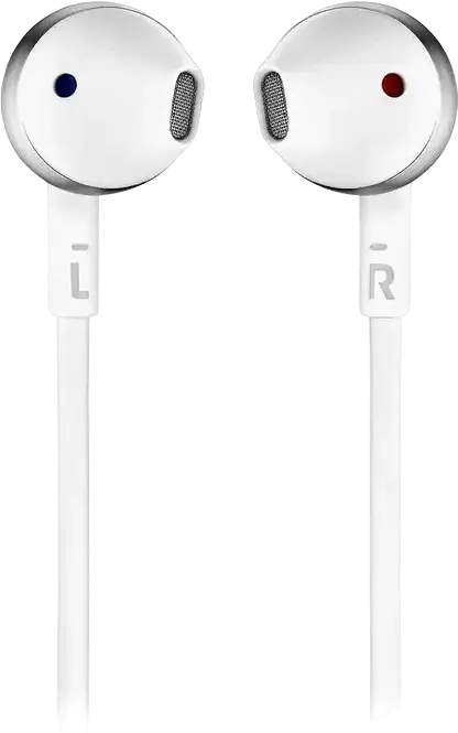 JBL Tune 205BT Wireless Neckband Earbuds, 12.5mm Dynamic Drivers, Bluetooth 4.1, 6h Playback, Built-in Microphone, Voice Assistant Support, Silver