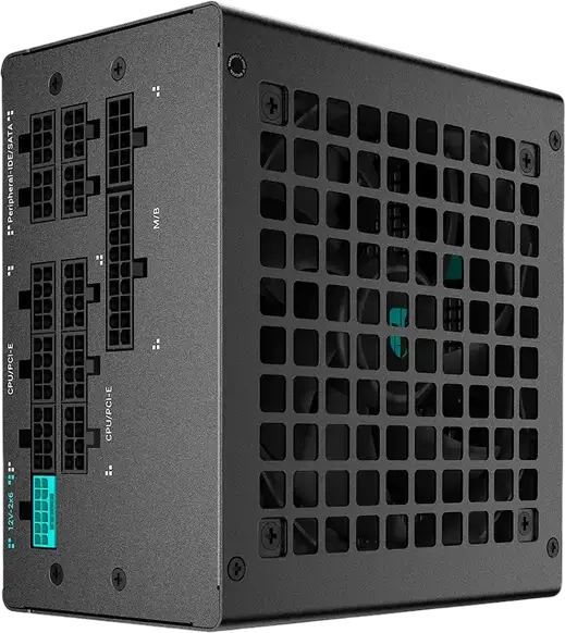 Блок питания Deepcool GamerStorm PQ1000G 1000 Вт, 80+ Gold, Cybenetics Platinum, Полностью модульный ATX, PCIe 5.1, ATX 12V 3.1, 12V-2x6, Черный