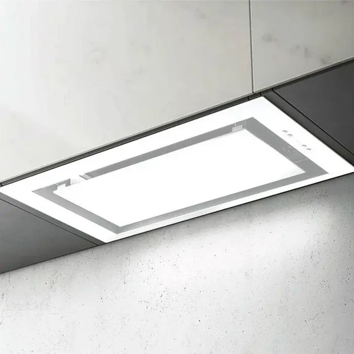 Elica LANE WH/A/52 Built-in Kitchen Hood, White, 1050 m3/h Max Extraction, Energy Class A, LED Lighting, Electronic Control, 51.4x32.2x28.3 cm