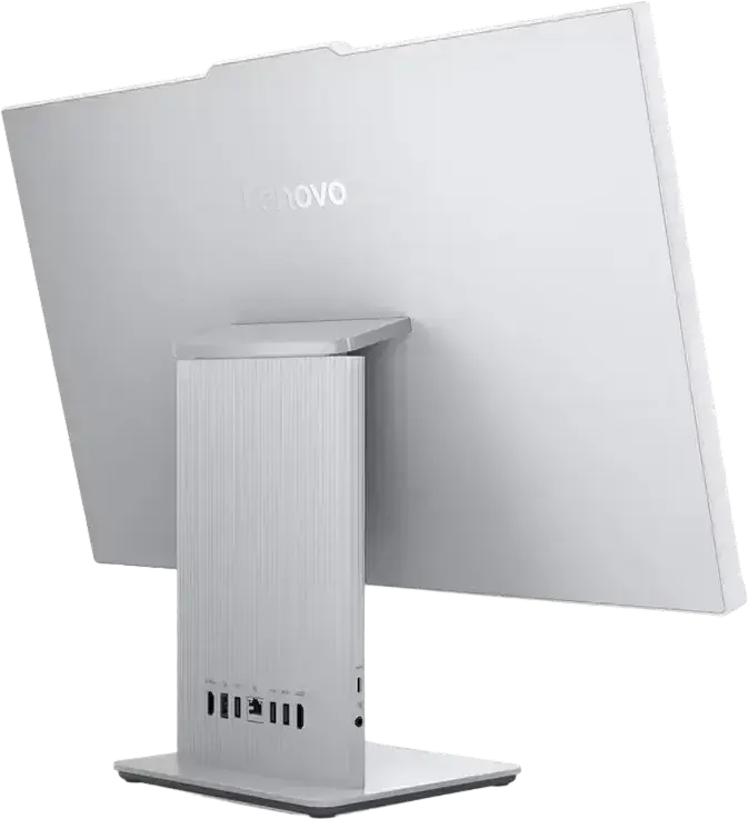 Lenovo IdeaCentre AIO 24IRH9 All-in-One PC, Intel Core 5 210H, 8GB DDR5 RAM, 512GB SSD, 23.8" FHD IPS 100Hz Display, 5MP Camera, Wi-Fi 6, Cloud Grey, No OS