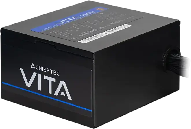 Chieftec Vita SM3 BPX-850-C 850W Power Supply, 80 Plus Bronze, Semi-modular, ATX 3.1, PCIe Gen 5, Active PFC, 120mm Fan, Black