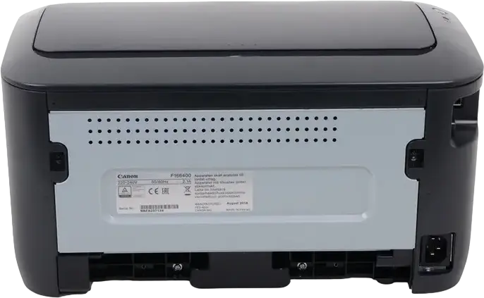 Canon i-SENSYS LBP6030B Monochrome Laser Printer, 18 ppm, 2400 x 600 dpi, 32 MB Memory, USB 2.0, Black, Bundle with 2x CRG725 Toner Cartridges