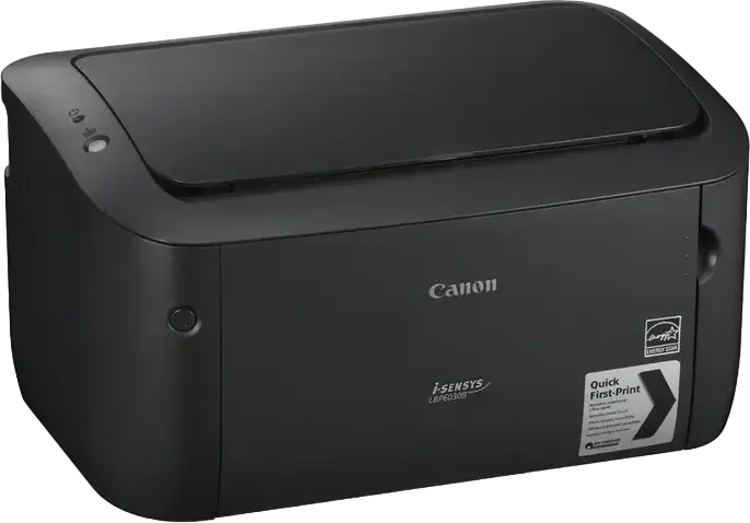 Canon i-SENSYS LBP6030B Monochrome Laser Printer, 18 ppm, 2400 x 600 dpi, 32 MB Memory, USB 2.0, Black, Bundle with 2x CRG725 Toner Cartridges