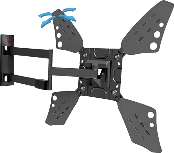Suport TV de perete BARKAN 3400L.B, Negru