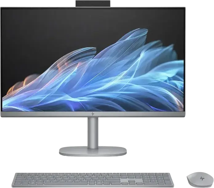 Computer All-in-One HP OmniStudio X 32, 31,5", Intel Core Ultra 7 155H, 32GB/2048GB, Windows 11 Home, Argintiu