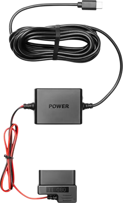 Cablu de alimentare 70mai OBD-II Hardwire, Negru