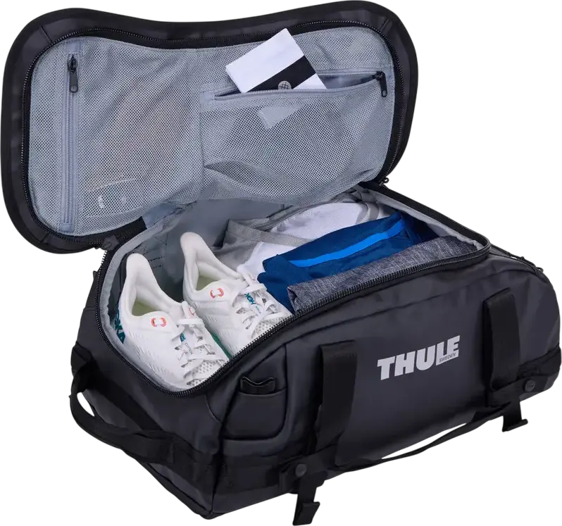 Geanta Sport Hibrida si Rucsac Thule Chasm Transformer 30L 3205211 TDSD301P din Nylon si Poliester Rezistenta la Apa Negru