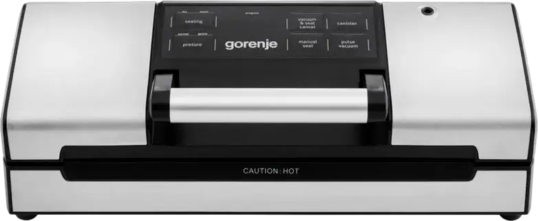 Aparat de vidat Gorenje VS120E PRO, Oțel inoxidabil