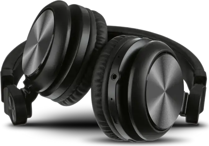 SVEN AP-B650MV Wireless Stereo Over-Ear Headphones, Bluetooth 5.3, Integrated Microphone, 40mm Drivers, 40h Battery Life, USB-C, Black