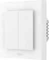 Aqara Shutter Switch H2 EU Smart In-Wall Roller Blind Switch, Thread and Zigbee Dual Protocol, Matter, Apple Home, Google Home, Alexa, White