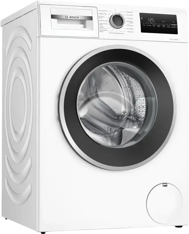 Masina de spalat rufe Bosch Serie 4 WAN2827NPL cu incarcare frontala, 9kg, Clasa Energetica A, 1400 rpm, Motor Inverter, Curatare cu Aburi, Alba