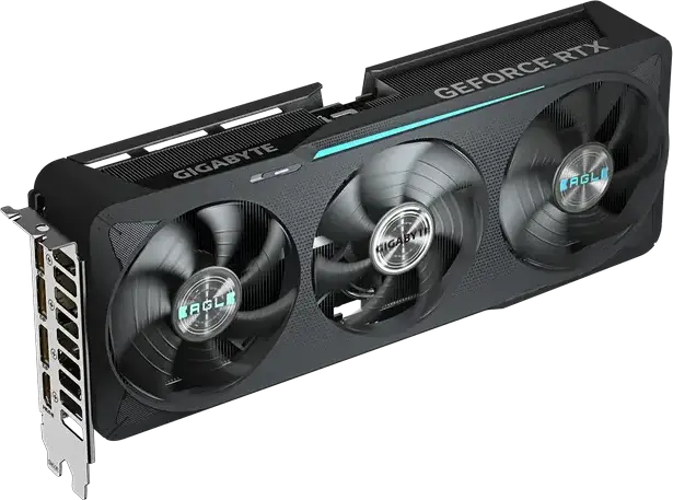Gigabyte GeForce RTX 5070 EAGLE OC 12GB GDDR7 Graphics Card GV-N5070EAGLE OC-12GD, PCI-E 5.0, 3x Hawk Fans, RGB, DLSS 4, Ray Tracing