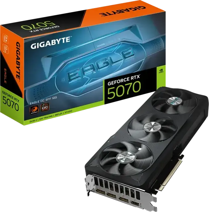 Placă Video Gigabyte GV-N5070EAGLE OC-12GD, 12GB GDDR7 192bit