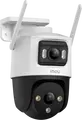 IMOU Cruiser Dual Outdoor PTZ Security Camera, Dual-Lens 10MP (Dual 5MP), 360 Degree Coverage, Smart Color Night Vision, AI Human and Vehicle Detection, IP66, Two-Way Talk, White