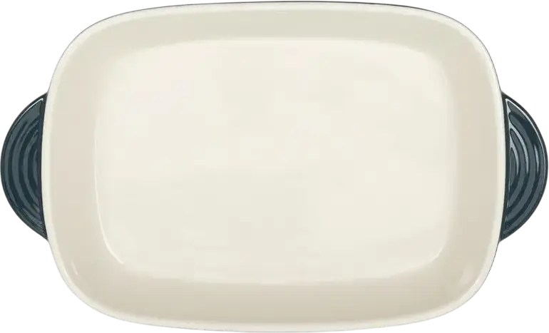 Resto Kitchenware 96151 FORNAX Rectangular Ceramic Baking Tray, 1.65L, 33x20x6.3 cm, Blue, Oven and Microwave Safe, Scratch Resistant Bakeware