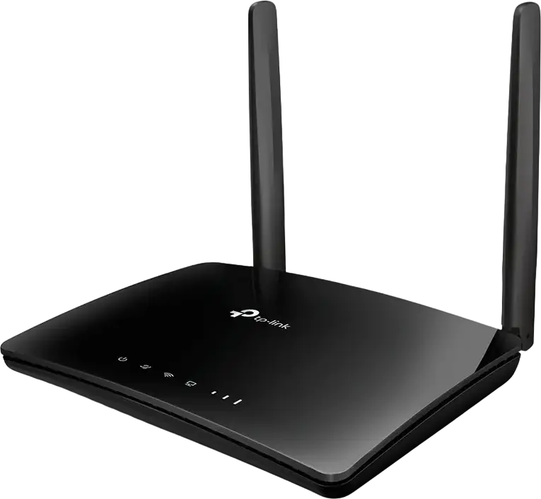 Router fără fir TP-LINK TL-MR6400, 4G, Negru