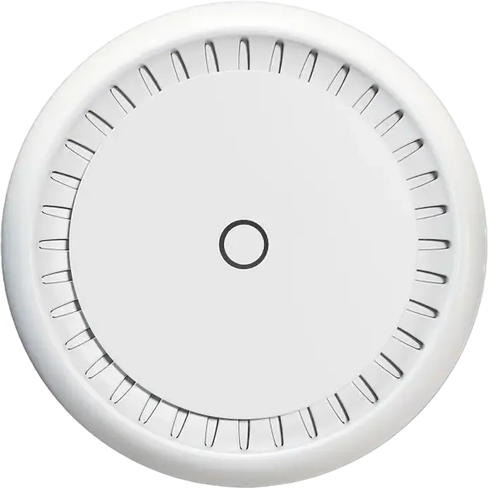 MikroTik cAP XL ac Dual-band Dual-chain Wireless Access Point, 802.11ac/n/a, 2.4GHz 300Mbps & 5GHz 867Mbps, 2x Gigabit Ethernet, PoE, Ceiling/Wall Mount, White