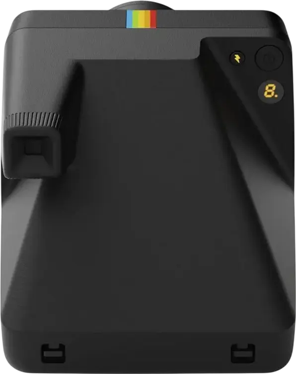 Polaroid Now+ Gen 3 Instant Camera, Black, Bluetooth App Control, Enhanced Autofocus, i-Type and 600 Film Compatibility, USB-C, 40% Recycled Materials