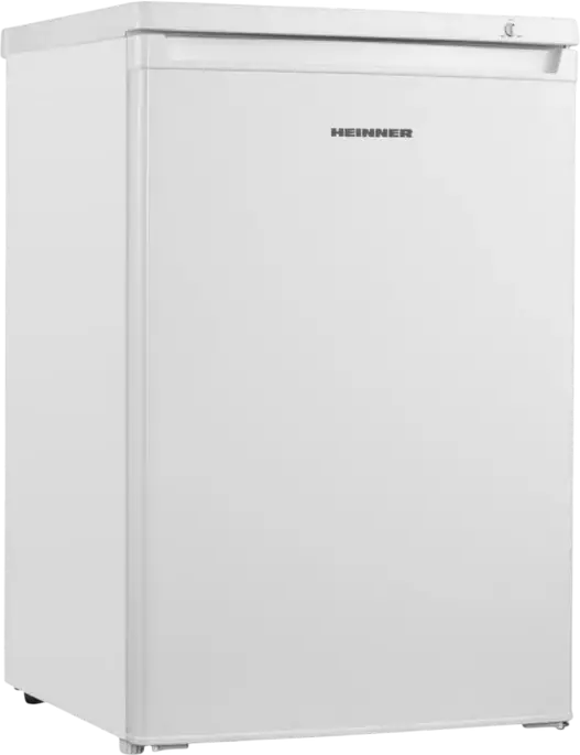 Вертикальный морозильник Heinner HFF-HM91E++, объем 91 л, класс энергопотребления E, 4 ящика, ручная разморозка, механическое управление, белый, 55x58x85 см