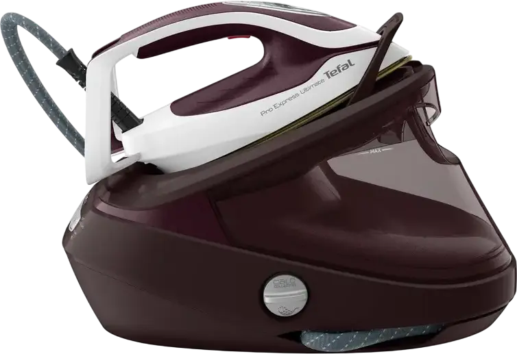 Generator de aburi Tefal Pro Express Ultimate II GV9721E0, 3000W, Presiune 7.9 bar, Jet Abur 600g/min, Talpa Durilium AirGlide Autoclean