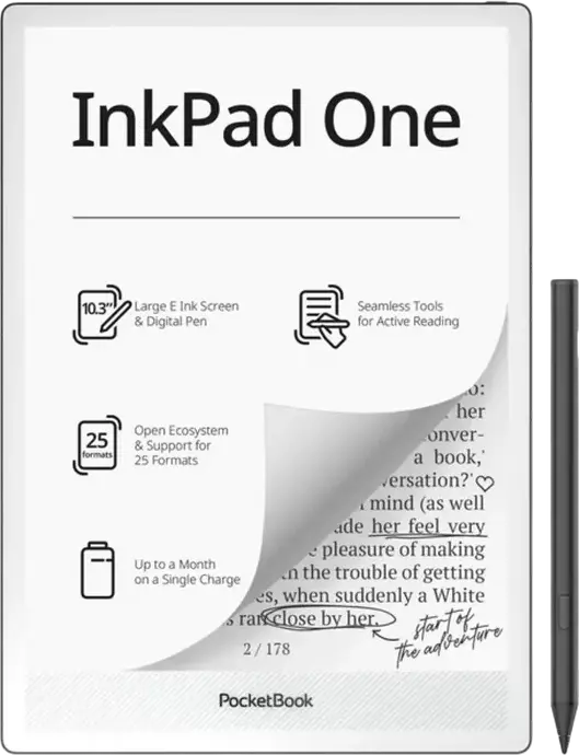 eBook Reader PocketBook 1030 InkPad One, Negru mat