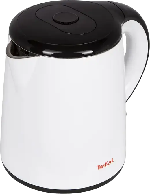 Fierbător electric Tefal KO261130 Safe'tea, Capacitate 1L, Putere 1800W, Pereti Izolati cu Dublu Strat, Interior Inox, Protectie Impotriva Fierberii