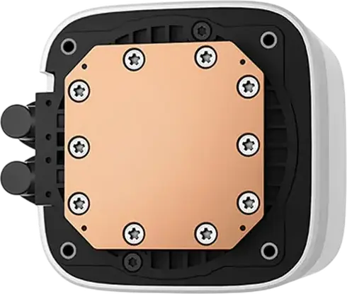 Cooler CPU Lichid AIO Deepcool LE240 PRO, Alb, Radiator Aluminiu 240mm, Dual Ventilatoare PWM FL12 SE, Iluminare ARGB, Tehnologie Anti-Scurgere, Intel LGA1851/1700/1200/115X, AMD AM5/AM4