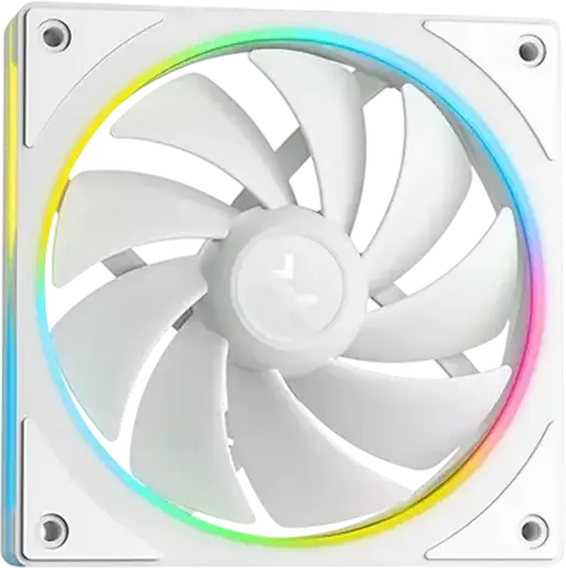Cooler CPU Lichid AIO Deepcool LE240 PRO, Alb, Radiator Aluminiu 240mm, Dual Ventilatoare PWM FL12 SE, Iluminare ARGB, Tehnologie Anti-Scurgere, Intel LGA1851/1700/1200/115X, AMD AM5/AM4