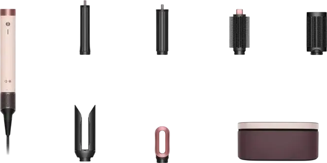 Dyson Airwrap HS09 Multi-styler in Ceramic Pink | Rose Gold with Coanda 2x Technology, Hyperdymium Motor 1700W, Drying Curling Smoothing and Volumizing, Magnetic Attachments