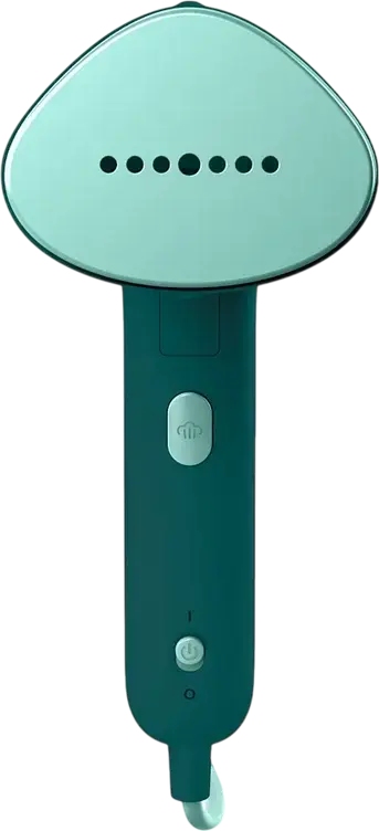Philips STH3020/70 Seria 3000 Steamere Verticale de Mana, 1000W, Putere Abur 20g/min, Rezervor Detasabil 120ml, Design Compact Pliabil, Verde Inchis