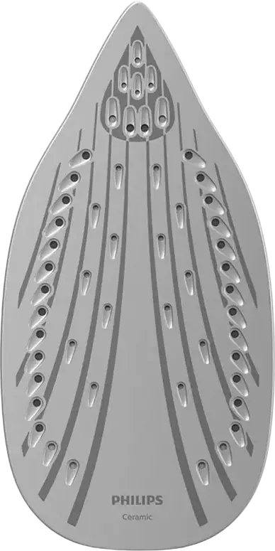 Philips DST3030/70 3000 Series Steam Iron, 2400W, Ceramic Soleplate, 180g/min Steam Boost, 300ml Tank, Vertical Steaming, Auto Shut-off, Green