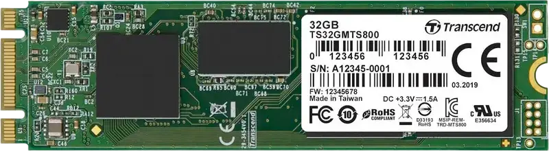 Unitate SSD Transcend 800S, 32GB, TS32GMTS800S