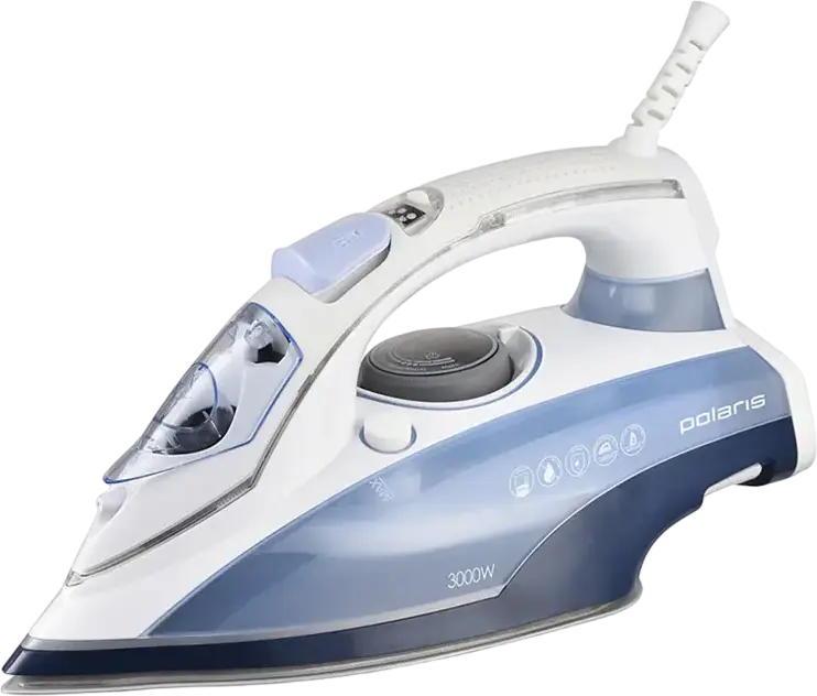 Polaris PIR3074SG Steam Generator Iron, 3000W, PRO 7 Anodized Aluminum Soleplate, 5 bar Pressure, 260 g/min Boost, Smart Heat Technology, Anti-Drip