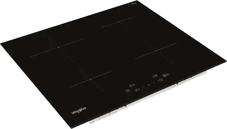 Plita Inductie Incorporabila Whirlpool WS Q2760 BF, 4 Zone de Gatire, Sticla Ceramica Schott Ceran, 7.2 kW, Control Touch, Timer, Blocare Copii, 59 cm