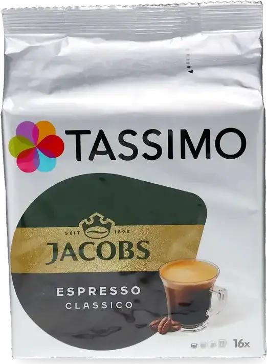 Cafea Jacobs Tassimo Espresso Classico, 16 buc