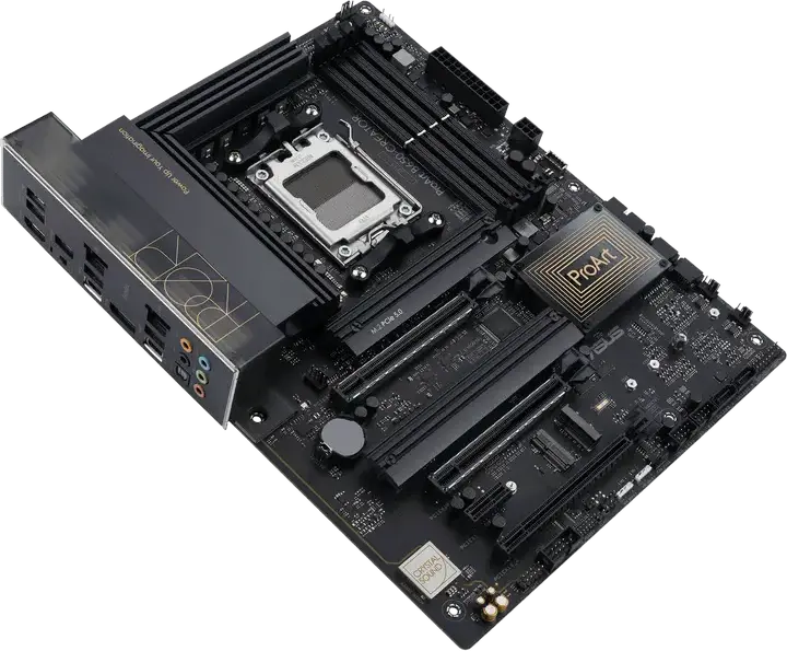Материнская плата ASUS ProArt B650-CREATOR ATX AM5 AMD B650, DDR5 7600+ МГц, M.2 PCIe 5.0, Dual Ethernet 2.5Gb/1Gb, HDMI 2.1 и DP 1.4 USB-C, для Ryzen 9000/8000/7000