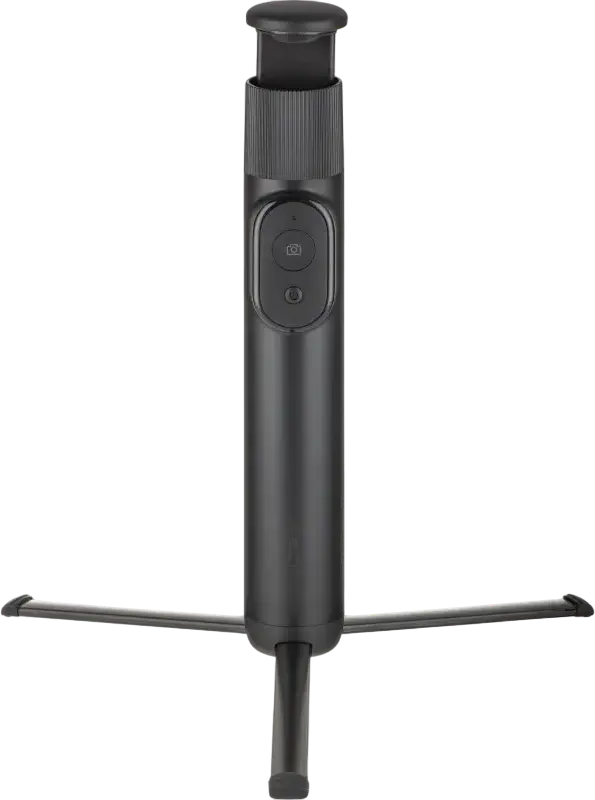 Xiaomi Mi Selfie Stick Tripod with Bluetooth Remote Control, Foldable Aluminum Design, 52 cm Length, Black