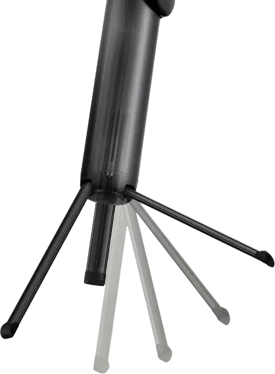 Xiaomi Mi Selfie Stick Tripod with Bluetooth Remote Control, Foldable Aluminum Design, 52 cm Length, Black