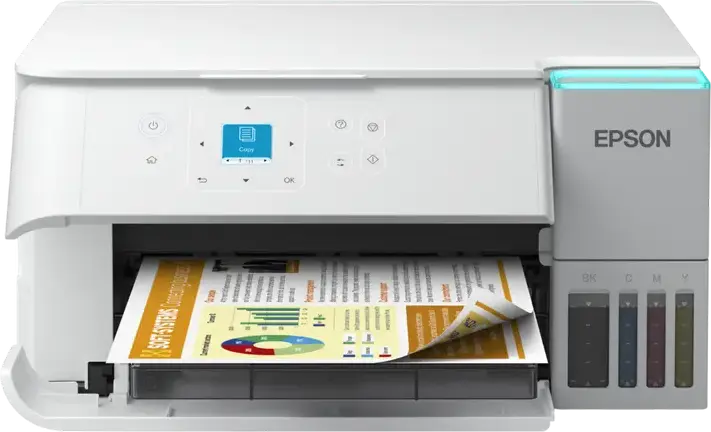 Imprimanta Multifunctionata Epson EcoTank L4367, Printare Scanare Copiere, PrecisionCore, Wi-Fi Direct, Duplex Automat, 4800x1200 DPI, LCD Color 3.7cm