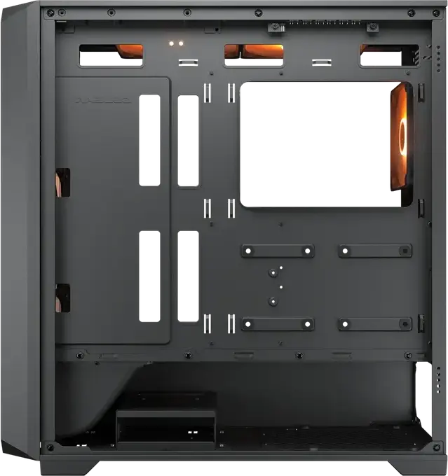 Carcasa Mid Tower Cougar MX600 Air PRO, Neagra, Panou frontal Air Mesh, Sticla Temperata, 6 Ventilatoare ARGB PWM, Suport E-ATX, Radiator 360mm, USB-C 3.2 Gen 2