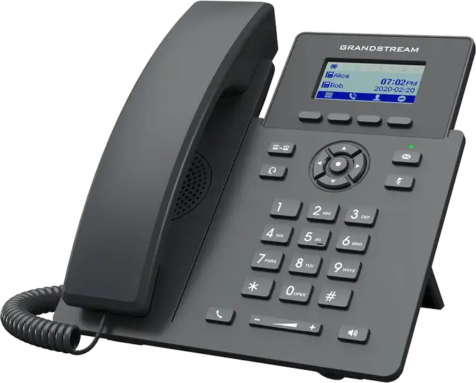 Telefon IP Grandstream GRP2601, Negru