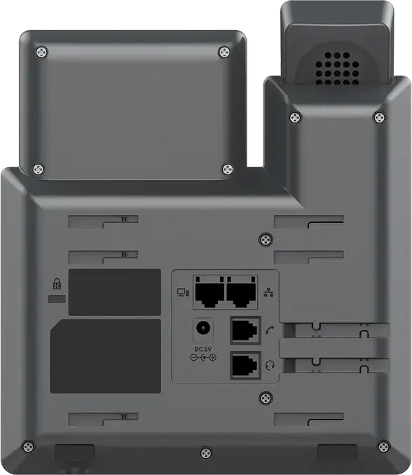 Telefon IP Grandstream GRP2601 Essential Carrier-Grade cu Suport PoE, 2 Linii SIP, Conferinta Vocala in 5 Cale, Management GDMS, Porturi Ethernet Dual 10/100 Mbps, Negru